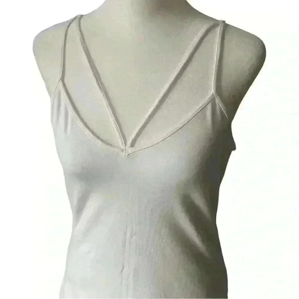 Express Women’s One Eleven Strappy Front Tank - Picture 3 of 8